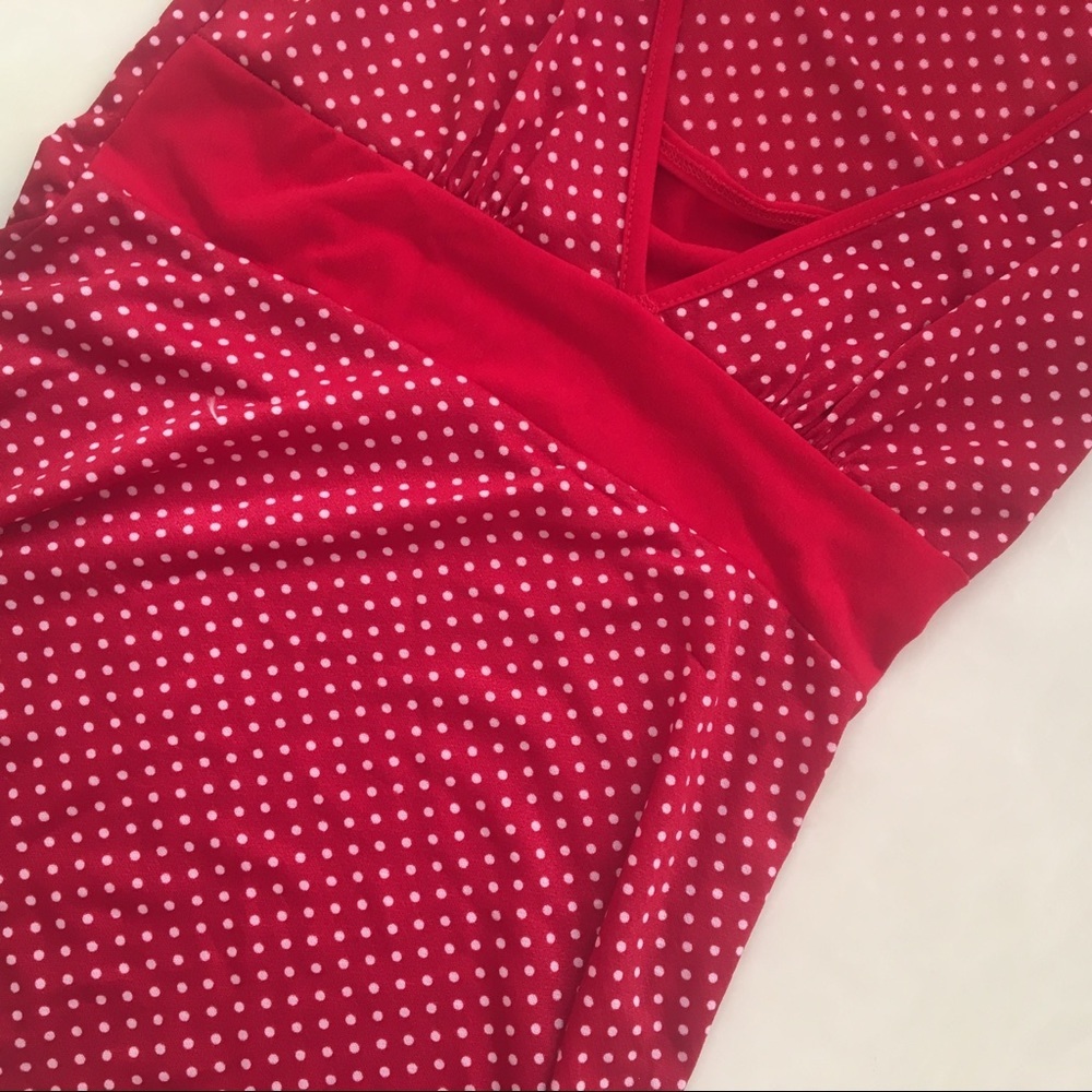 Julie’s closet cute polka dot blouse - Picture 2 of 3